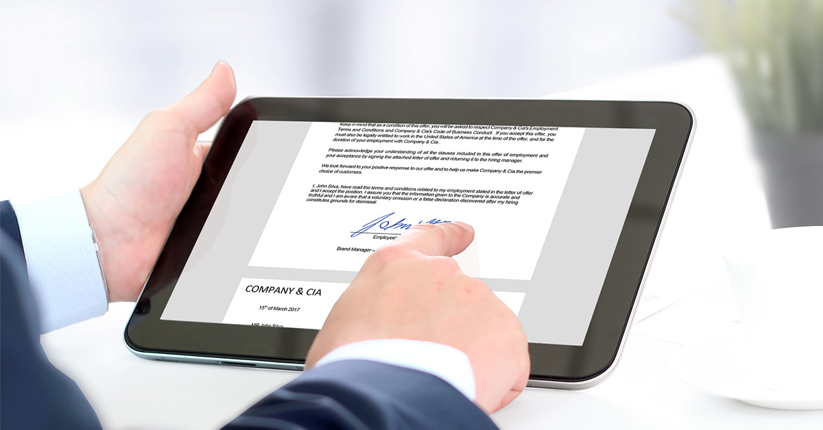 Digital Signatures Online Contract Signing Grabsign